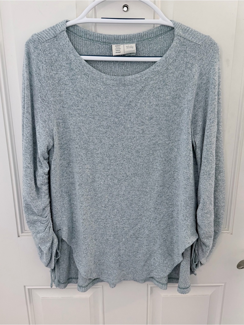 Saturday Sunday Anthropologie Pullover Sweater XS | Light Blue